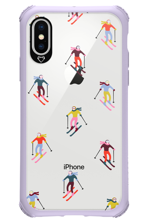 Snow Motion (Transparent) - Apple iPhone XS