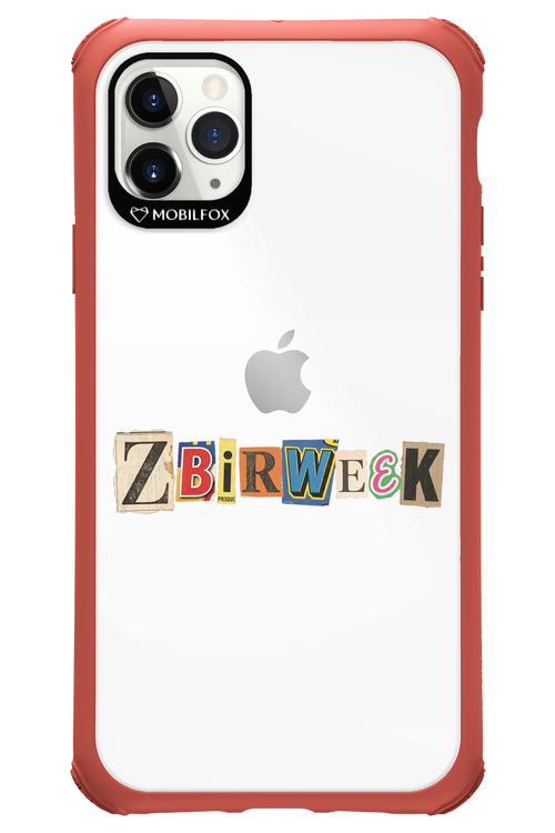 Zbirweek (transparent) 2.0 - Apple iPhone 11 Pro Max