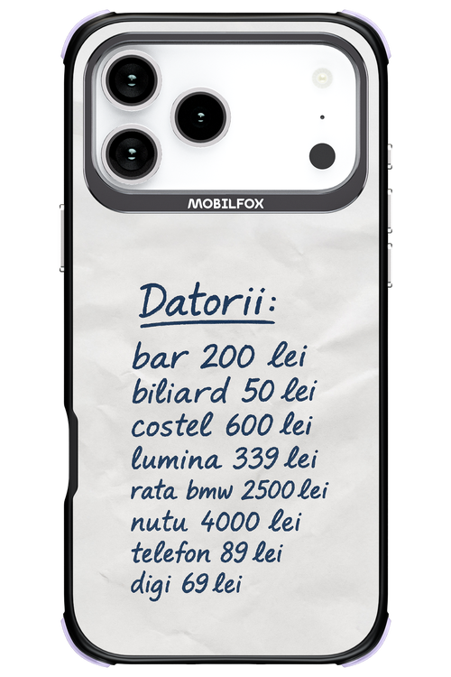 The List 2.0 - Apple iPhone 17 Pro Max