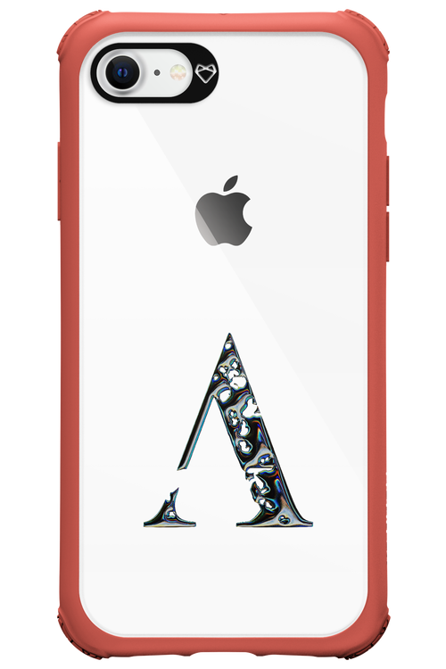 Azteca A Chrome Logo 2.0 - Apple iPhone 8