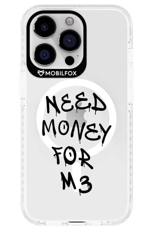 Need M3 Transparent Black - Apple iPhone 13 Pro