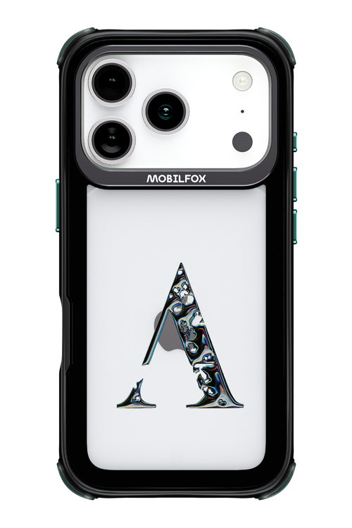 Azteca A Chrome Logo 2.0 - Apple iPhone 17 Pro