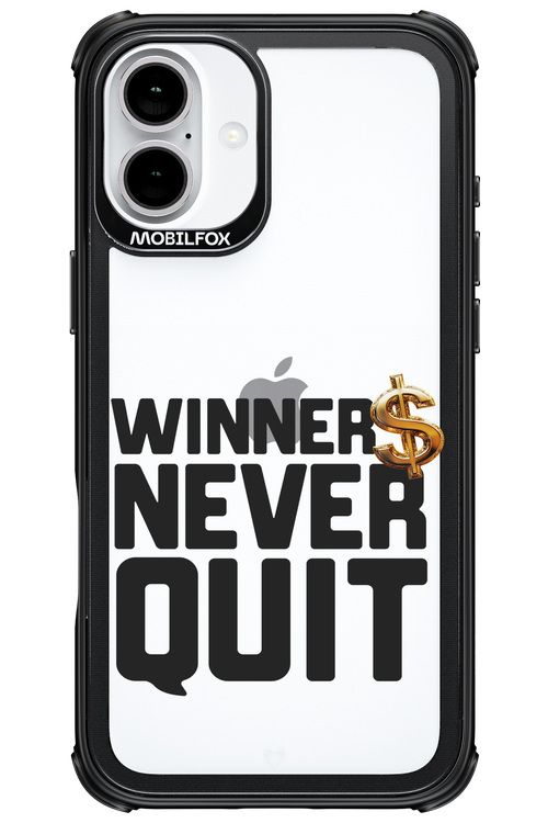 Winners Never Quit - Apple iPhone 16 Plus
