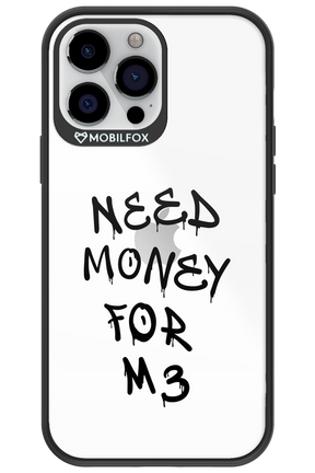 Need M3 Transparent Black - Apple iPhone 13 Pro Max
