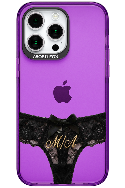 Black Panties Transparent 2.0 - Apple iPhone 15 Pro Max