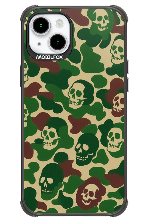 Camo Skull - Apple iPhone 15 Plus