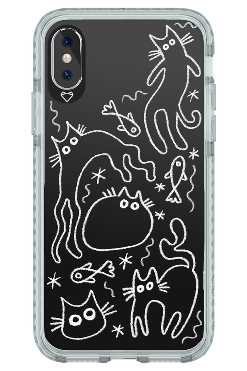 CHALK_CATS 2.0 - Apple iPhone XS