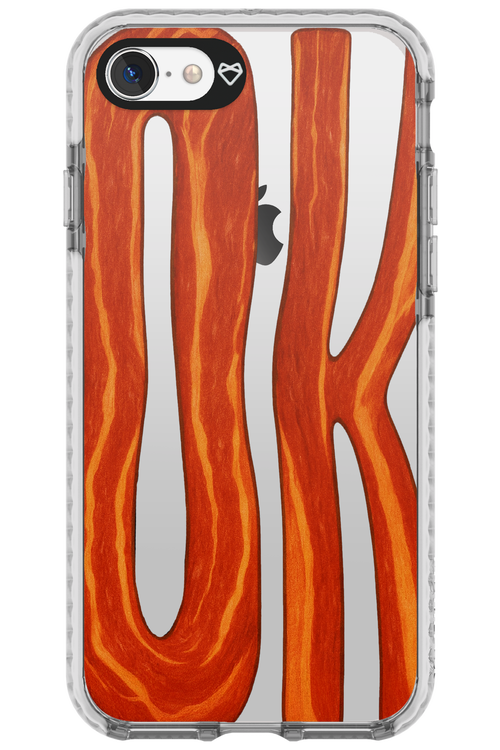 O K (Transparent) - Apple iPhone 7