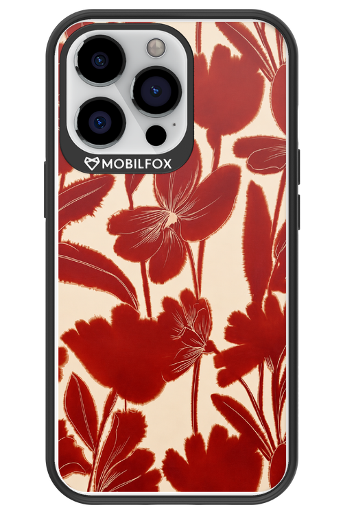 Burgundy Flowers 2.0 - Apple iPhone 13 Pro
