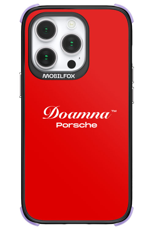 Doamna Porsche (red) - Apple iPhone 14 Pro