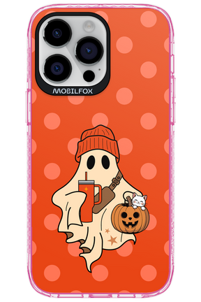 Ghost Girl (Orange) - Apple iPhone 14 Pro Max