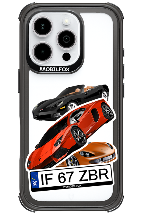 Car Sticker 2.0 - Apple iPhone 16 Pro