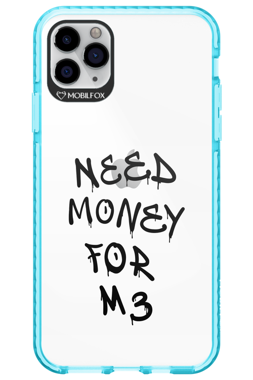 Need M3 Transparent Black - Apple iPhone 11 Pro Max