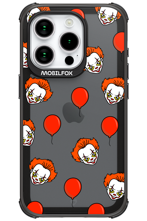 Mystery Clown (Transparent) - Apple iPhone 15 Pro