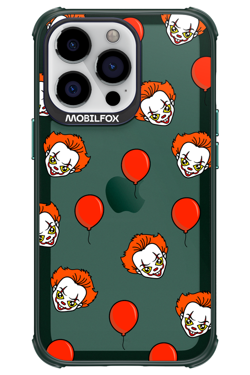 Mystery Clown (Transparent) - Apple iPhone 13 Pro