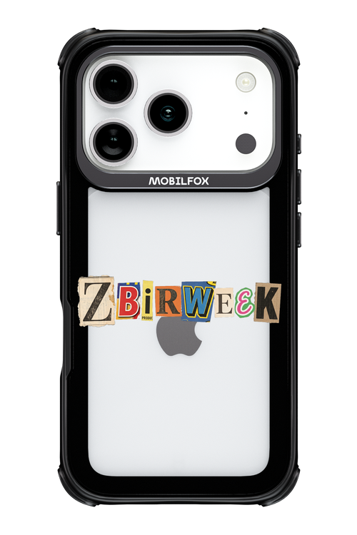 Zbirweek (transparent) 2.0 - Apple iPhone 17 Pro
