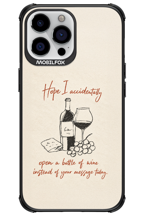 Bottle of wine 2.0 - Apple iPhone 13 Pro Max