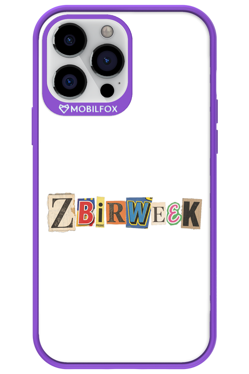 Zbirweek (white) 2.0 - Apple iPhone 13 Pro Max