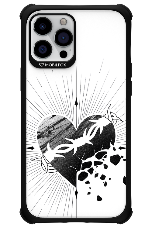 Fekete Szív - Apple iPhone 12 Pro Max