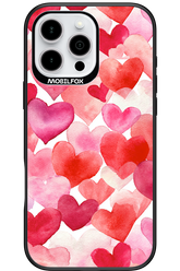 Water Painted Heart - Apple iPhone 16 Pro Max