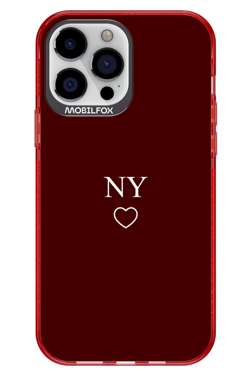 NY Burgundia 2.0 - Apple iPhone 13 Pro Max