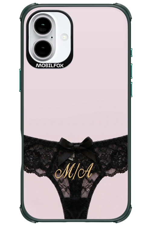Black Panties 2.0 - Apple iPhone 16 Plus