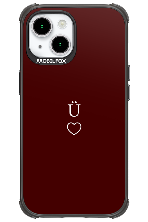 U Burgundia II 2.0 - Apple iPhone 15