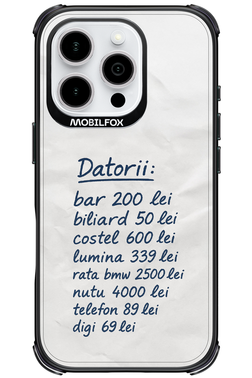 The List - Apple iPhone 16 Pro