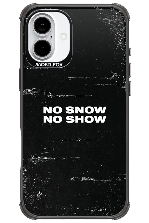 No snow, no show - Apple iPhone 16 Plus