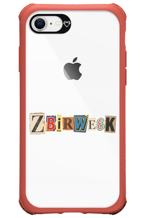 Zbirweek (transparent) 2.0 - Apple iPhone 8