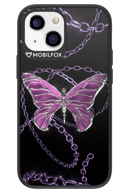 Butterfly Necklace - Apple iPhone 13 Mini