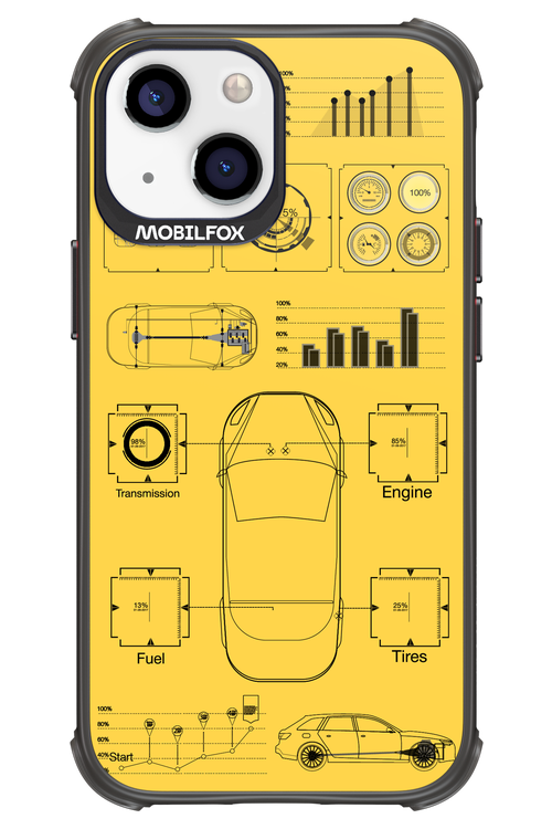 Grid Shift - Apple iPhone 13 Mini
