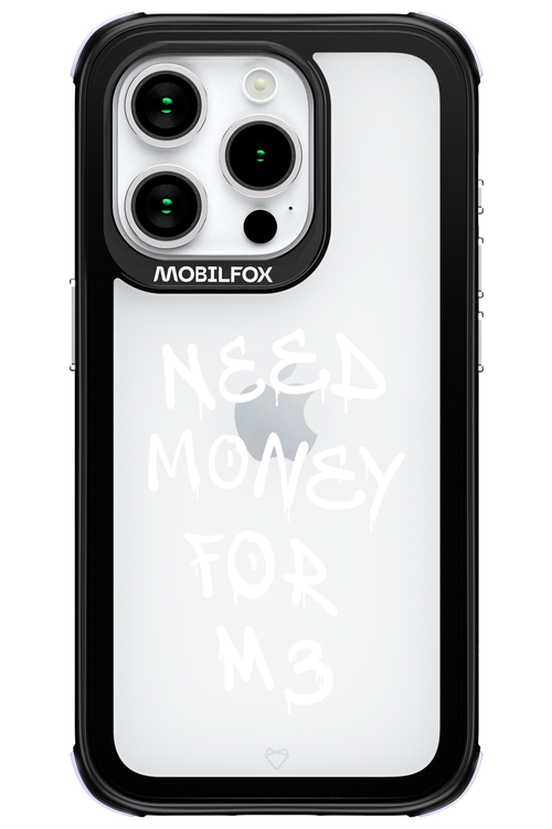 Need M3 Transparent White - Apple iPhone 15 Pro