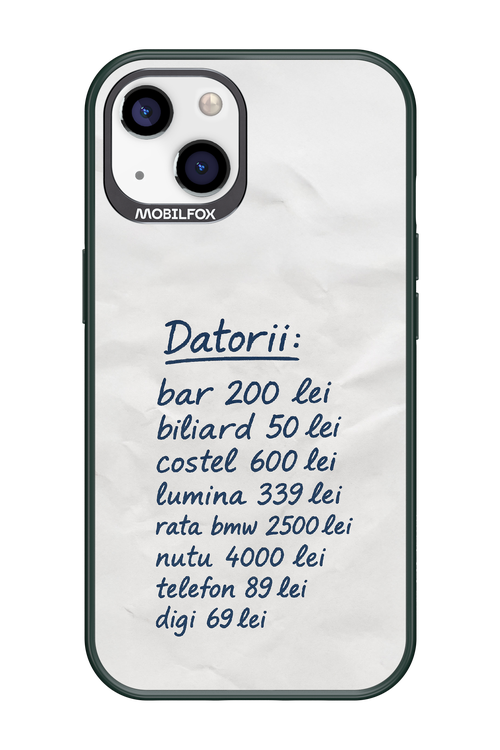 The List - Apple iPhone 13