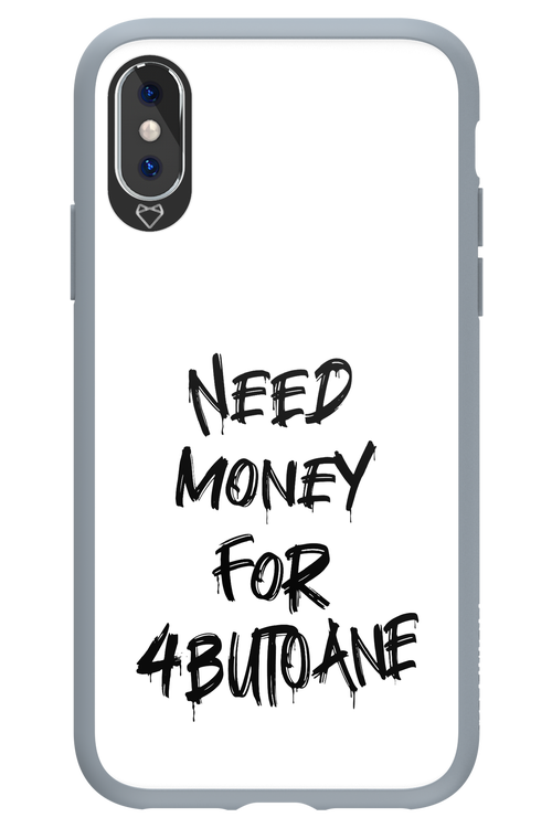 Need Money For Butoane Black - Apple iPhone X