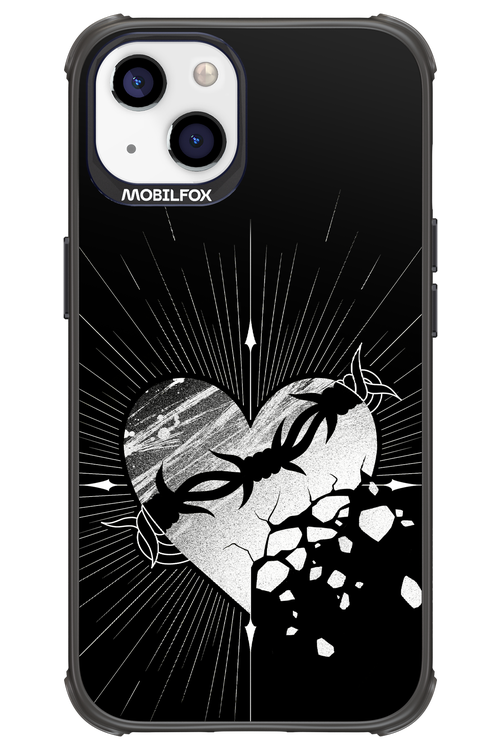 Fehér Szív - Apple iPhone 13