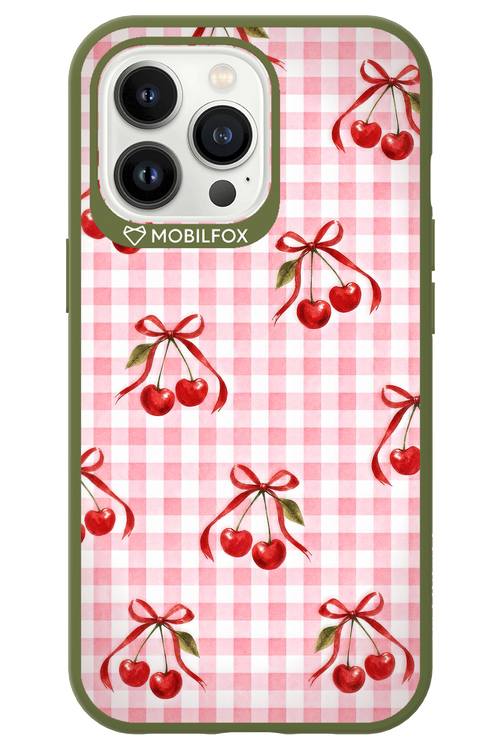 Pink Cherry Checked 2.0 - Apple iPhone 13 Pro