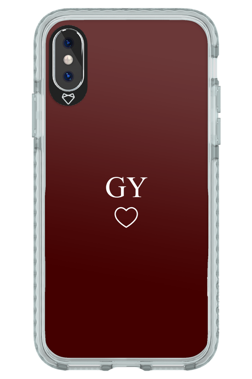 GY Burgundia 2.0 - Apple iPhone XS