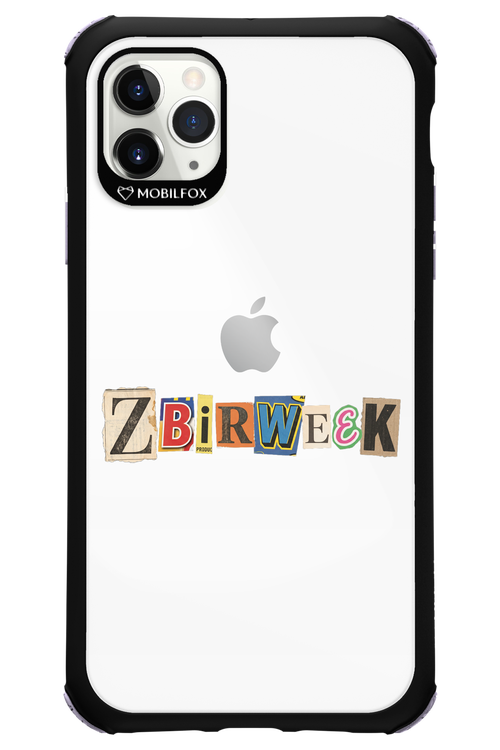 Zbirweek (transparent) 2.0 - Apple iPhone 11 Pro Max