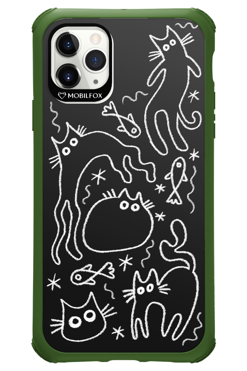 CHALK_CATS 2.0 - Apple iPhone 11 Pro Max