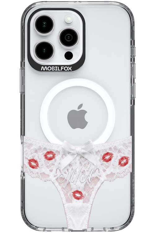 White Panties Transparent 2.0 - Apple iPhone 16 Pro Max