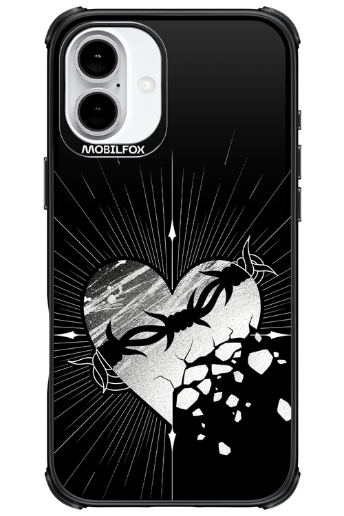 Fehér Szív 2.0 - Apple iPhone 16 Plus
