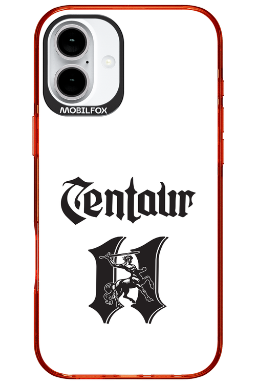 Centaur Logo White 2.0 - Apple iPhone 16 Plus