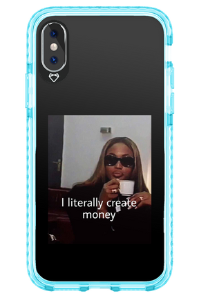 I literally create money - Apple iPhone X