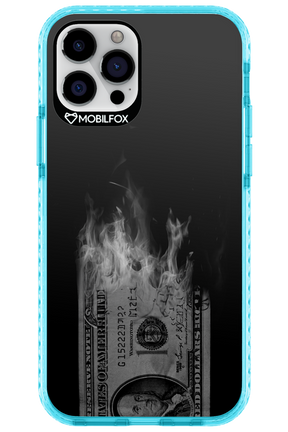 Money Burn B&W - Apple iPhone 12 Pro