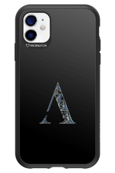 ⁠ ⁠Azteca A Chrome Logo - Apple iPhone 11