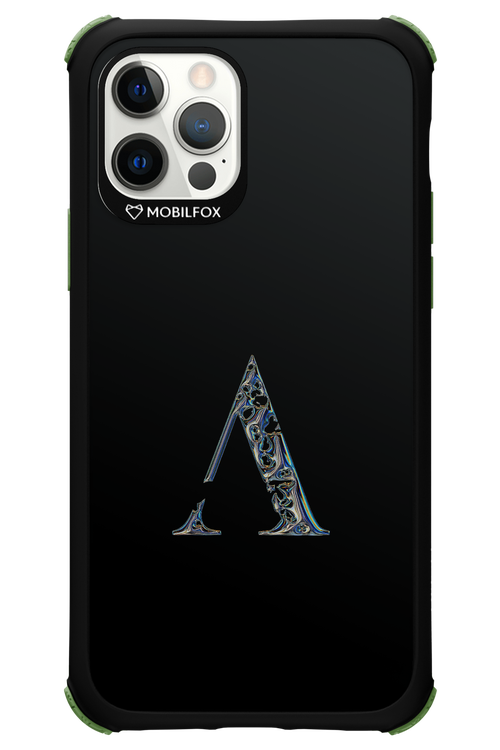 ⁠ ⁠Azteca A Chrome Logo - Apple iPhone 12 Pro