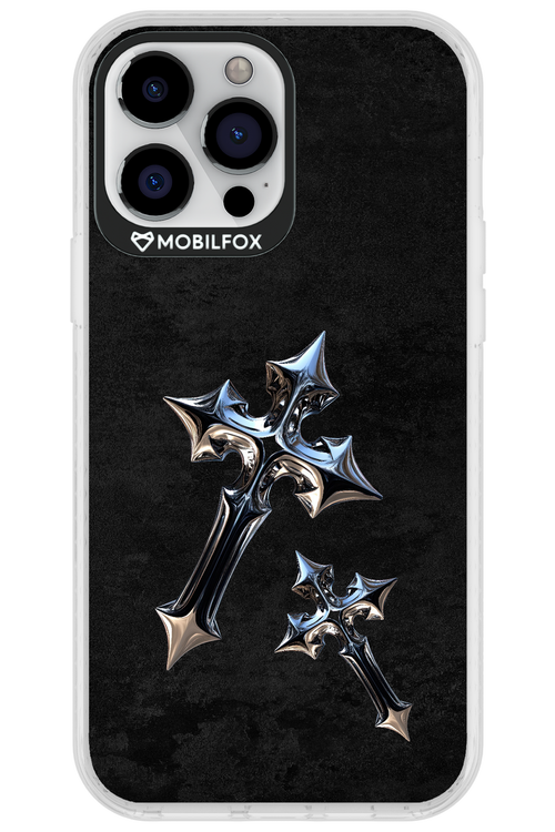 Chrome Crosses - Apple iPhone 13 Pro Max