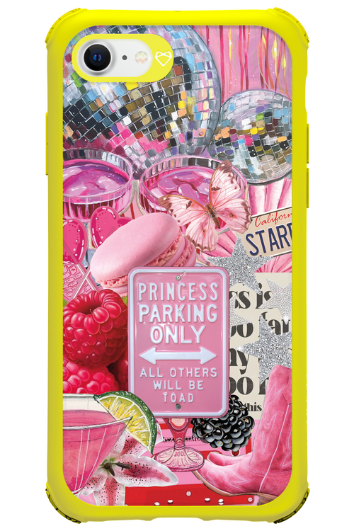 PINK PRINCESS - Apple iPhone 8