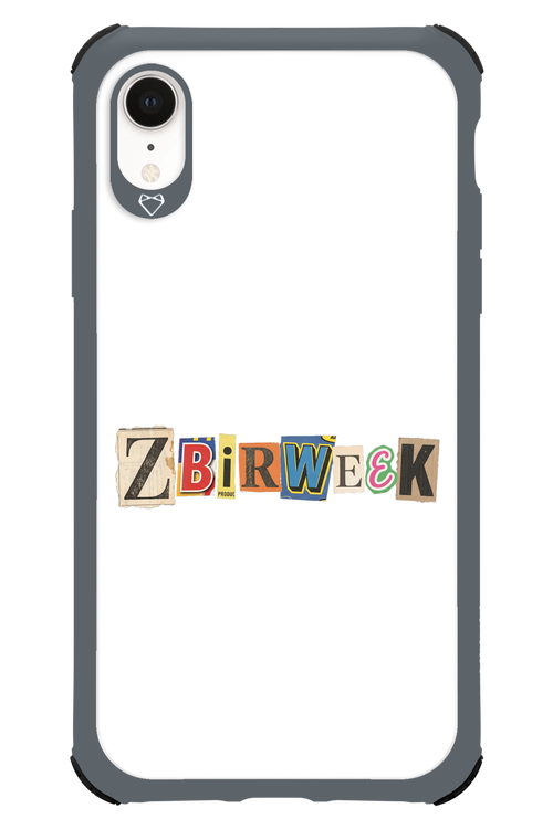 Zbirweek (white) 2.0 - Apple iPhone XR
